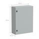 Шафа навісна CRN IP66 800Х600Х250 Schneider Electric NSYCRN86250P NSYCRN86250P фото 2