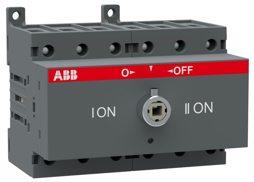 OT63F3C Переключатель нагрузки I-0-II, 3 полюса 63А, ABB 1SCA105338R1001 1SCA105338R1001 фото