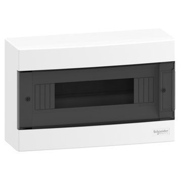 Щит Easy9 EU 12 модулів навісний димчасті двері Schneider Electric EZ9EUC112 EZ9EUC112 фото