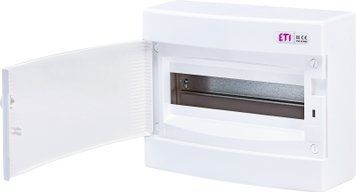 Щит 12 модулів ECT12PO зовнішній білі двері ETI 1101006 1101006 фото
