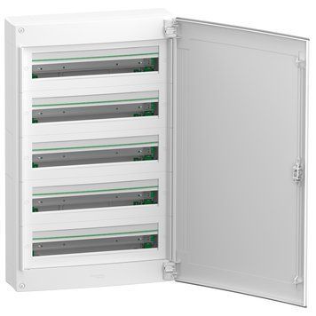 Щит 120 модулів навісний білі двері PrismaSeT XS Schneider Electric LVSXQ524 LVSXQ524 фото