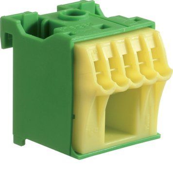 KN06E QuickConnect PE-клема 1x16мм&sup2;+5x4мм&sup2; Hager KN06E фото