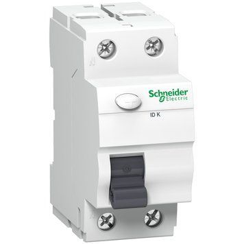 ПЗВ Acti9 ID K 2 полюси 25A 30mA тип A 6kA Schneider Electric A9Z01225 A9Z01225 фото
