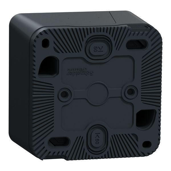 Розетка для зарядки электромобиля Mureva Styl IP55 черная MUR36012 MUR36012 фото