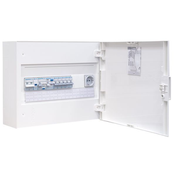 Щит навесной 18 модулей белая дверь Hager VEGA VB118PB VB118PB фото