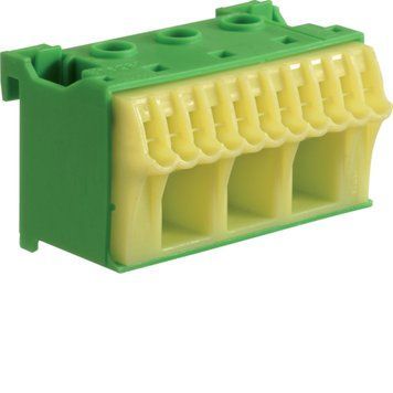 KN14E QuickConnect PE-клема 3x16мм&sup2;+11x4мм&sup2; Hager KN14E фото