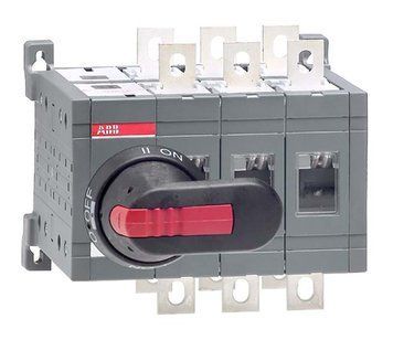 OT160E03CP Переключатель нагрузки I-0-II, 3 полюса 160А, ABB 1SCA022772R6510 1SCA022772R6510 фото