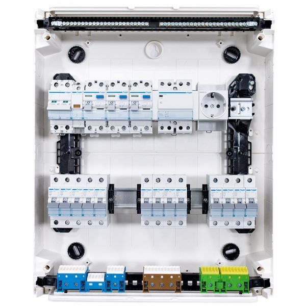 Щит навесной 36 модулей белая дверь Hager VEGA VB218PB VB218PB фото