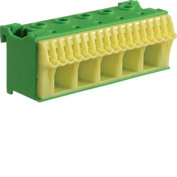 KN22E QuickConnect PE-клема 5x16мм&sup2;+17x4мм&sup2; Hager KN22E фото