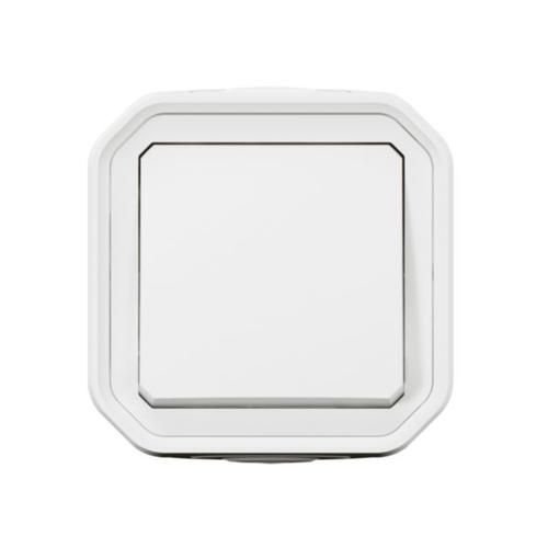 Перемикач 1-клавішний накладний білий IP55 Plexo Legrand 069751L 069751L фото
