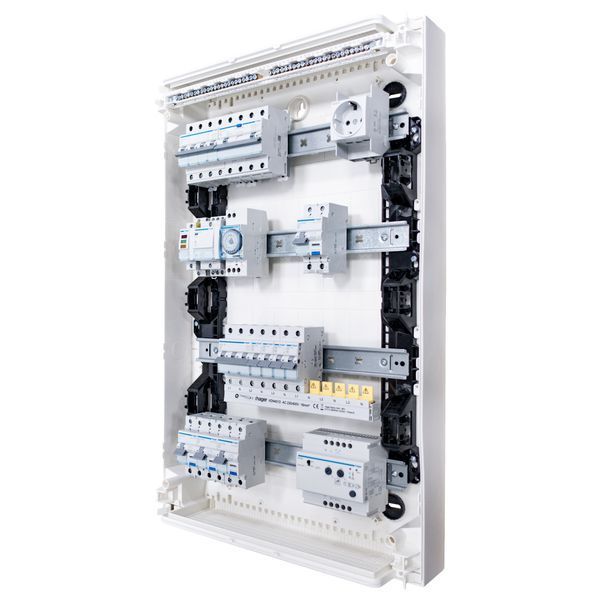 Щит навесной 54 модуля прозрачная дверь Hager VEGA VB318TB VB318TB фото