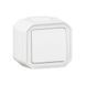 Перемикач 1-клавішний накладний білий IP55 Plexo Legrand 069751L 069751L фото 1