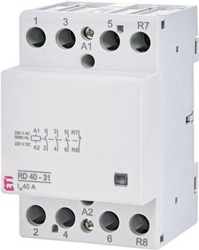 Контактор модульний RD 40-31 230V AC/DC ETI 2464020 2464020 фото