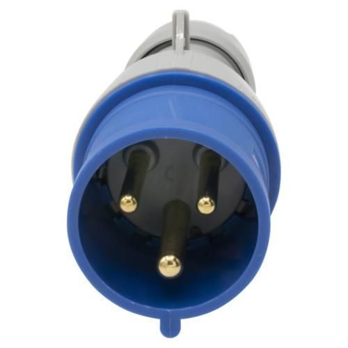 Вилка пряма 32A 2К+З 230В IP44 P17 Tempra Pro 555234 555234 фото