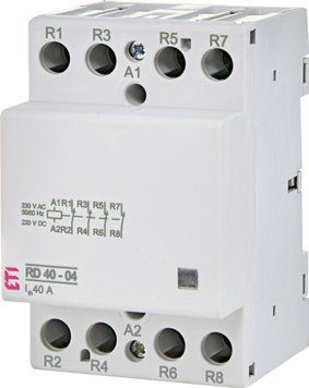 Контактор модульний RD 40-04 230V AC/DC ETI 2464024 2464024 фото