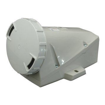 Розетка настенная EZH-6343 63A, 400V, 3P+PE IP67 ETI 4482046 4482046 фото