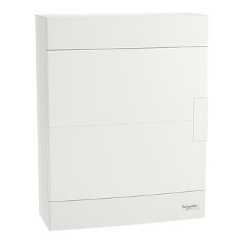 Щит Easy9 EU 24 модулі, навісний, білі двері Schneider Electric EZ9EUD212 EZ9EUD212 фото