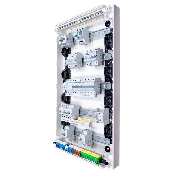 Щит навесной 72 модуля прозрачная дверь Hager VEGA VB418TB VB418TB фото