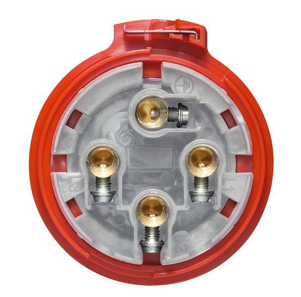 Вилка прямая 32A 3К+З 415В IP44 P17 Tempra Pro 555238 555238 фото