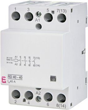 Контактор модульний RD 40-40 24V AC/DC ETI 2464019 2464019 фото