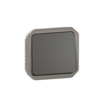 Перемикач 1-клавішний механізм антрацит IP55 Plexo Legrand 069801L 069801L фото