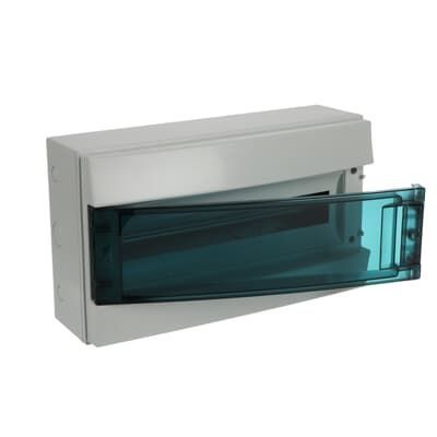 Щит Mistral IP65 зовнішній 18 модулів прозорі двері ABB 1SLM006501A1203 1SLM006501A1203 фото