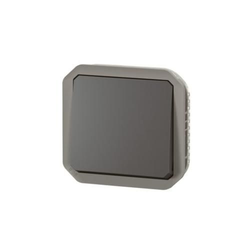 Перемикач 1-клавішний механізм антрацит IP55 Plexo Legrand 069801L 069801L фото