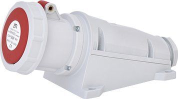 Розетка настенная EZH-6353 63A, 400V, 3P+N+PE IP67 ETI 4482047 4482047 фото