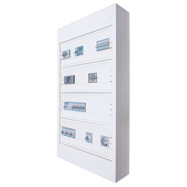 Щит навесной 72 модуля белая дверь Hager VEGA VB418PB VB418PB фото