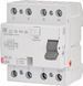 Реле диференційне ПЗВ 4р EFI6-P4 63/0,03 тип AC (6kA) ETI 2061653 2061653 фото 1