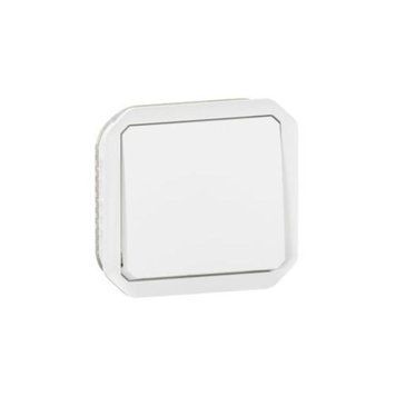 Перемикач 1-клавішний механізм білий IP55 Plexo Legrand 069611L 069611L фото