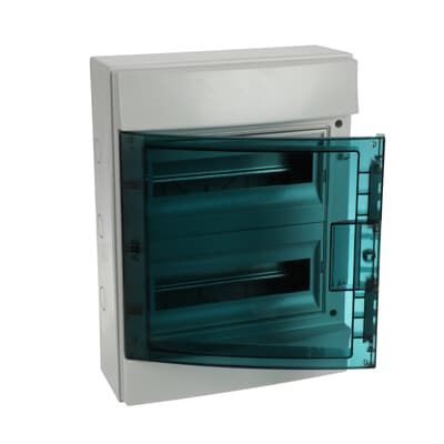 Щит Mistral IP65 зовнішній 24 модулі прозорі двері ABB 1SLM006501A1204 1SLM006501A1204 фото