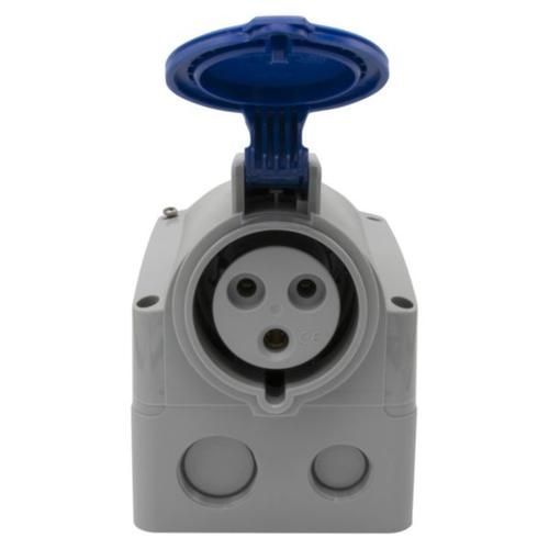 Розетка накладная 32A 2К+З 230В IP44 P17 Tempra Pro 555254 555254 фото