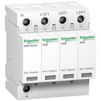 Ограничитель перенапряжения iPRD8r 8/2.5kA 350V 3P+N+СИГН Schneider Electric A9L08601 A9L08601 фото