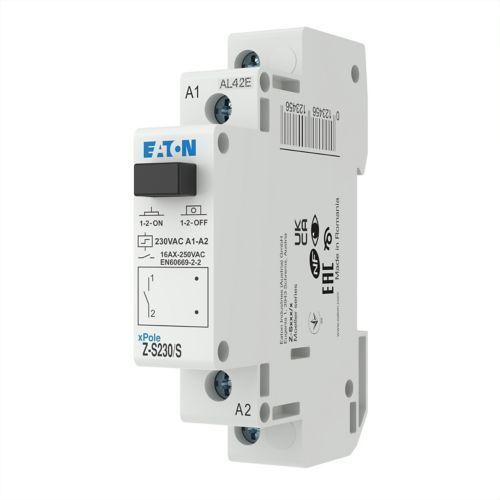 Імпульсне реле 16A 1NO 230В Z-S230/S EATON 265262 265262 фото