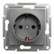 Розетка з з/к антрацит Asfora Schneider Electric EPH2900171 EPH2900171 фото 2