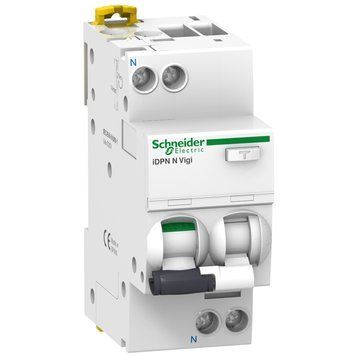 Диф. автомат Acti9 iDPN N Vigi, 1P+N, 25A 30mA крива C, тип AC 6kA Schneider Electric A9D31625 A9D31625 фото