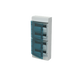 Щит Mistral IP65 навесной 48 модулей прозрачные двери ABB 1SLM006501A1207 1SLM006501A1207 фото 4